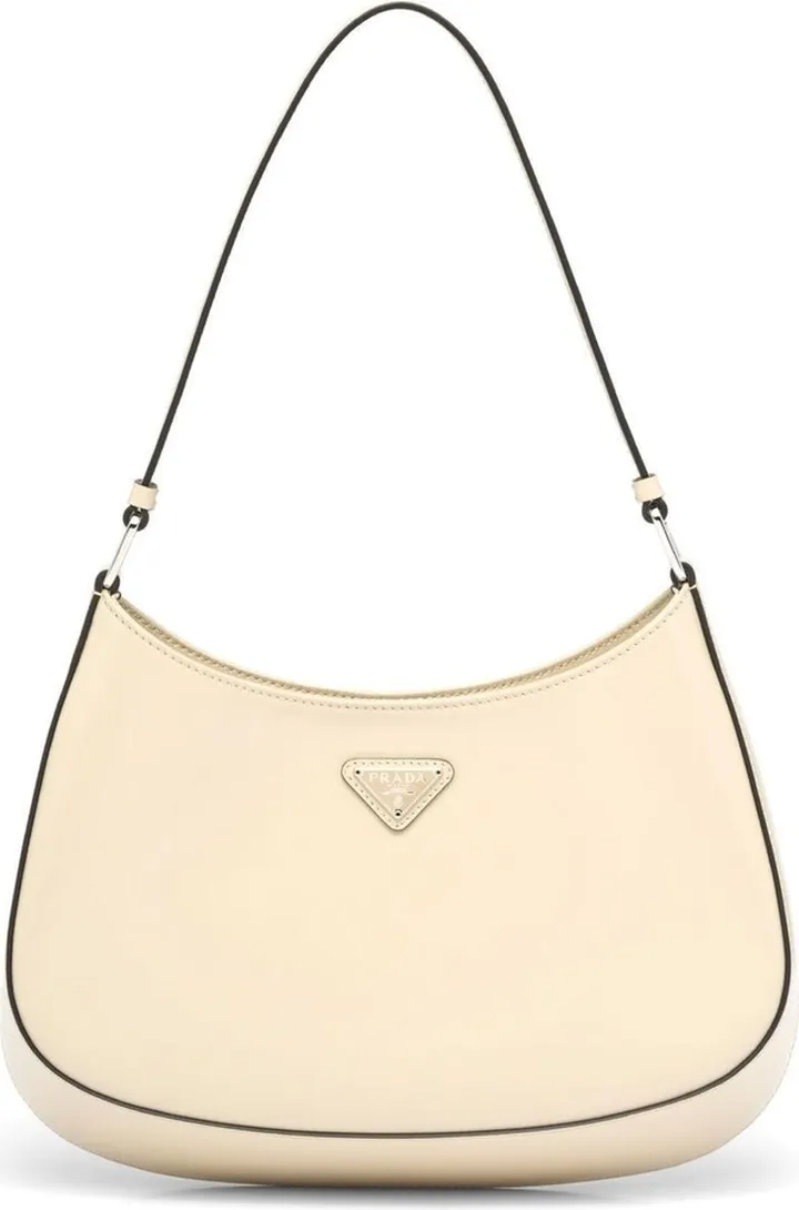 Cleo brushed leather shoulder bag