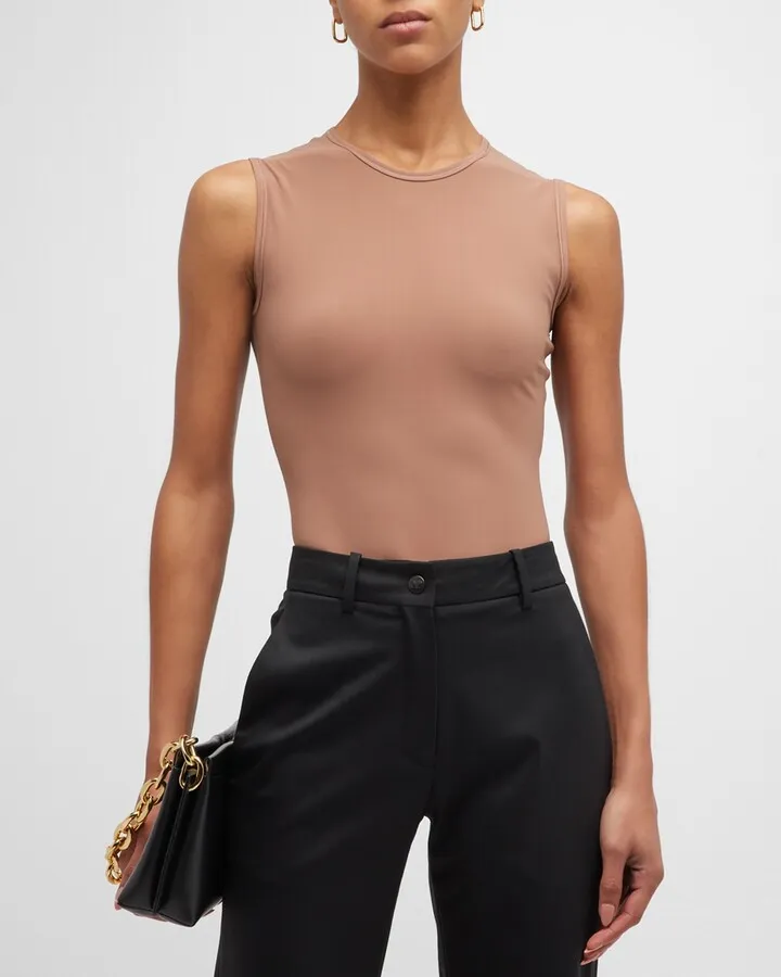 Fitted Sleeveless Bodysuit