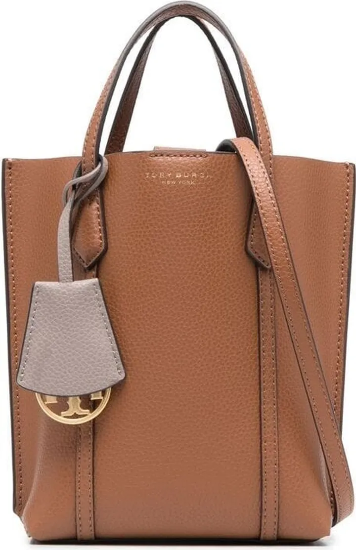 Pebbled-Leather Tote Bag