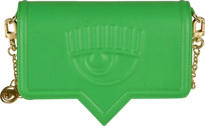 Eyelike Chain Shoulder Bag