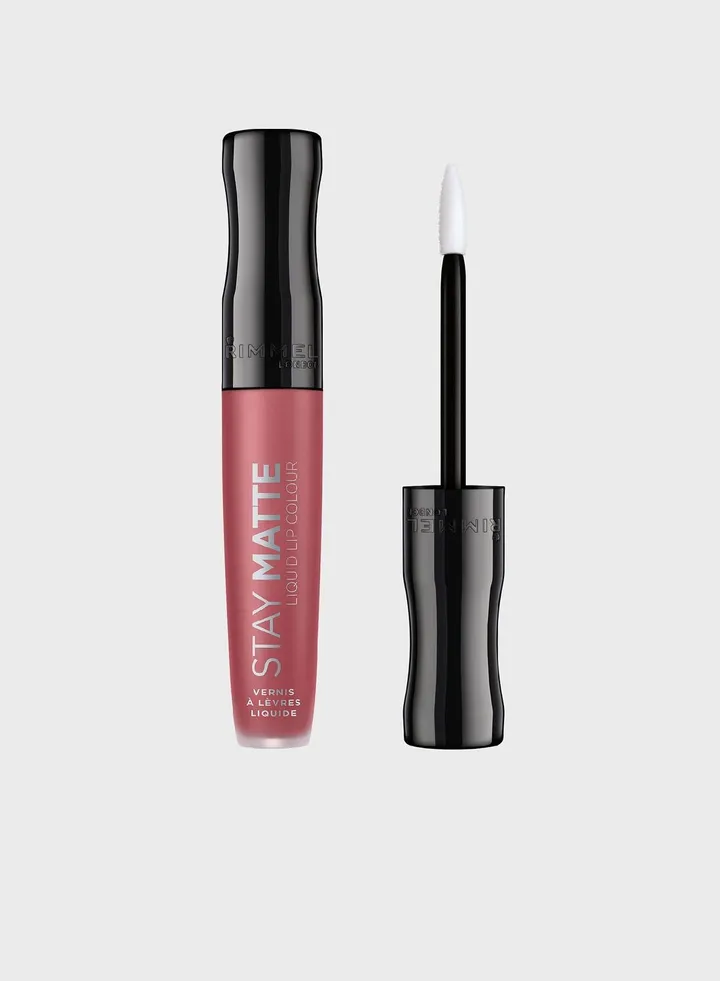 Rimmel Stay Matte Liquid Lip Colour – 100 – Pink Bliss, 5.5ml