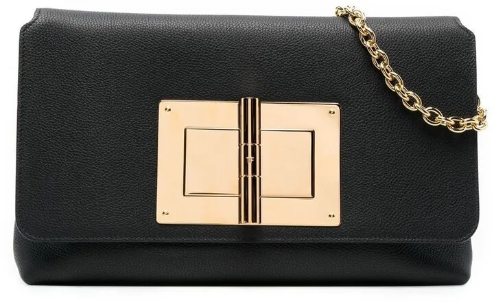 large Natalia leather shoulder bag
