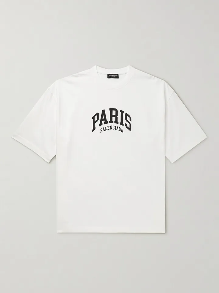 Printed Cotton-Jersey T-Shirt