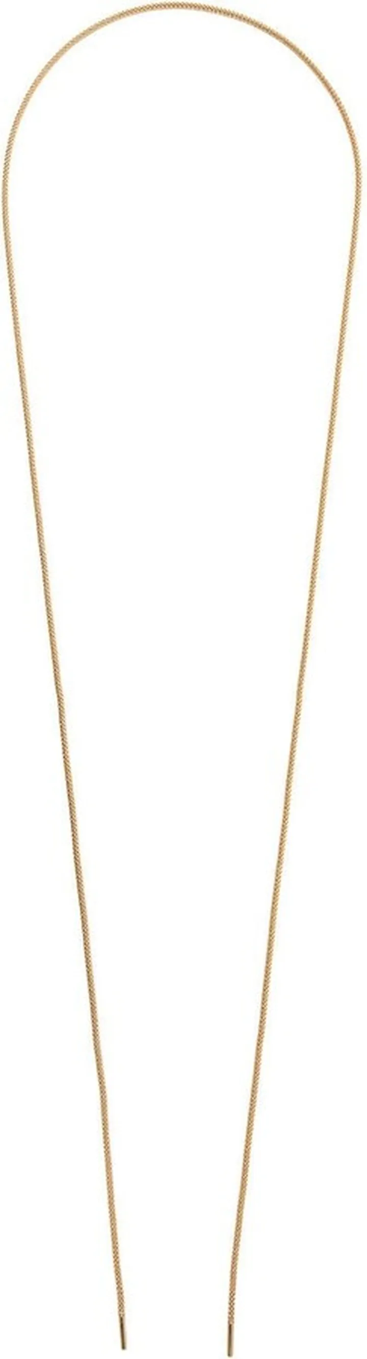 18kt yellow gold GM Latch diamond chain