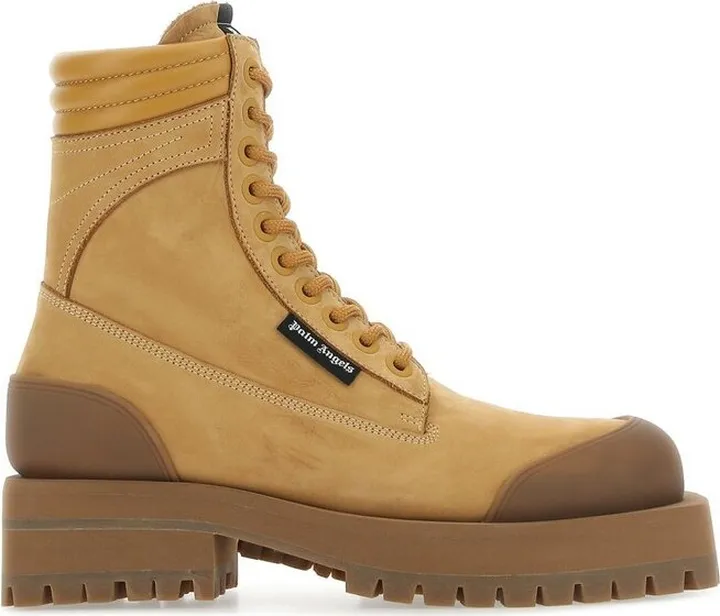 Palm Angels Chunky Sole Combat Boots