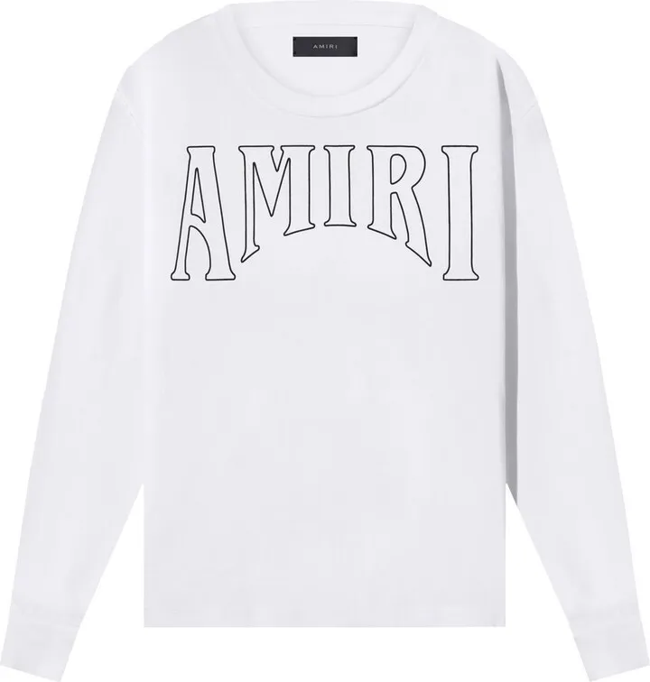 Sun logo-print long-sleeve t-shirt