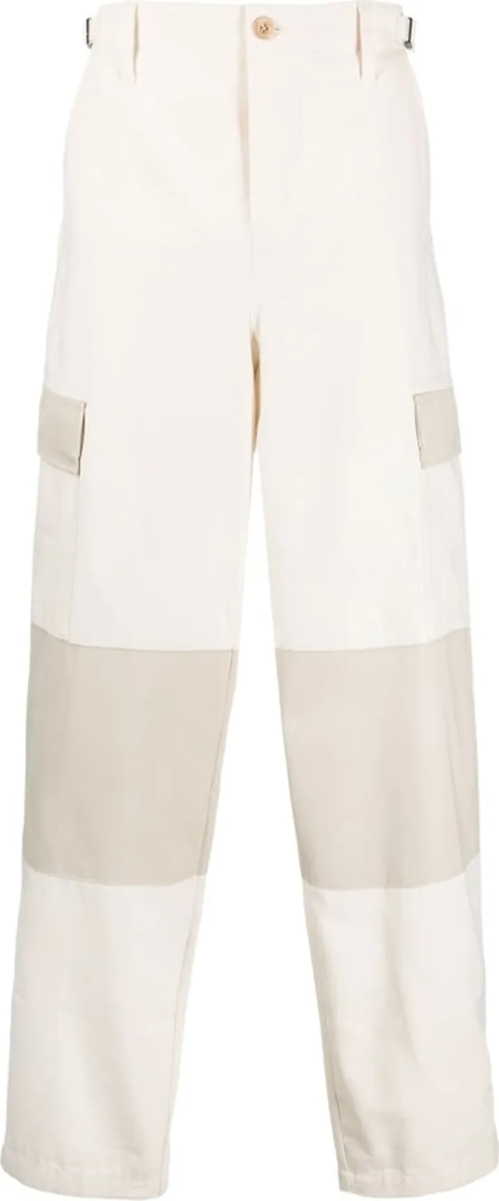 Wide-Leg Cotton Trousers