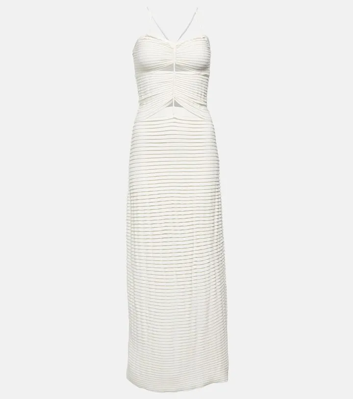 Suberi cutout midi dress