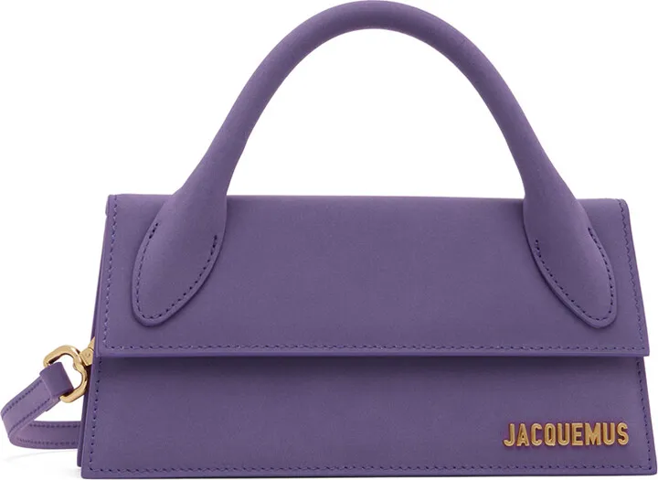 Jacquemus Purple 'Le Chiquito Long' Bag