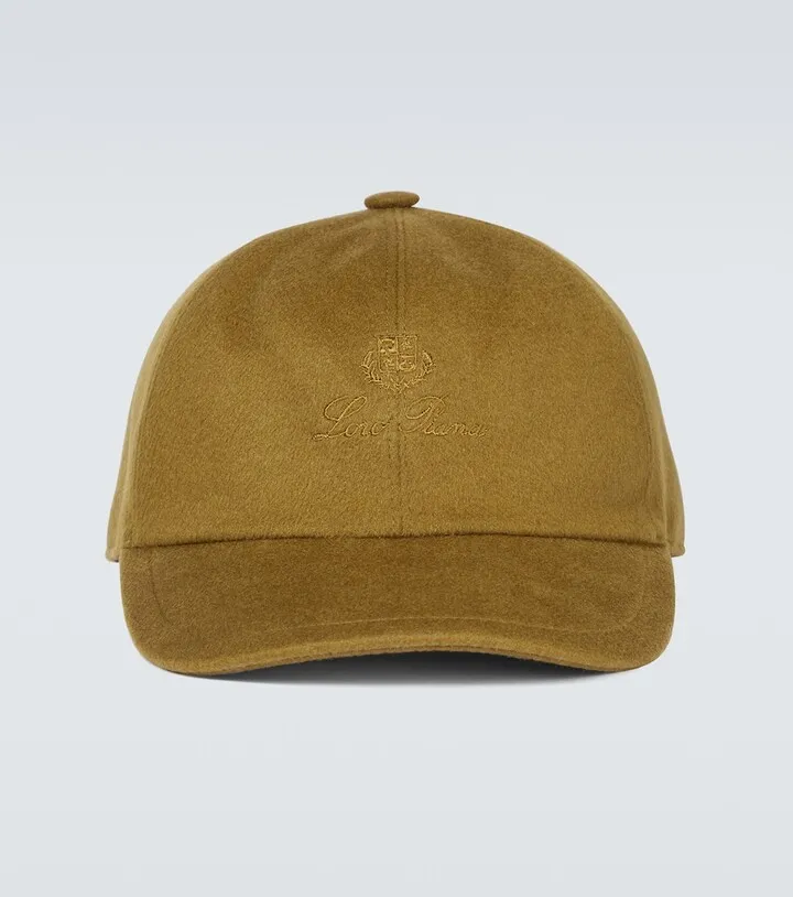 Cashmere baseball cap