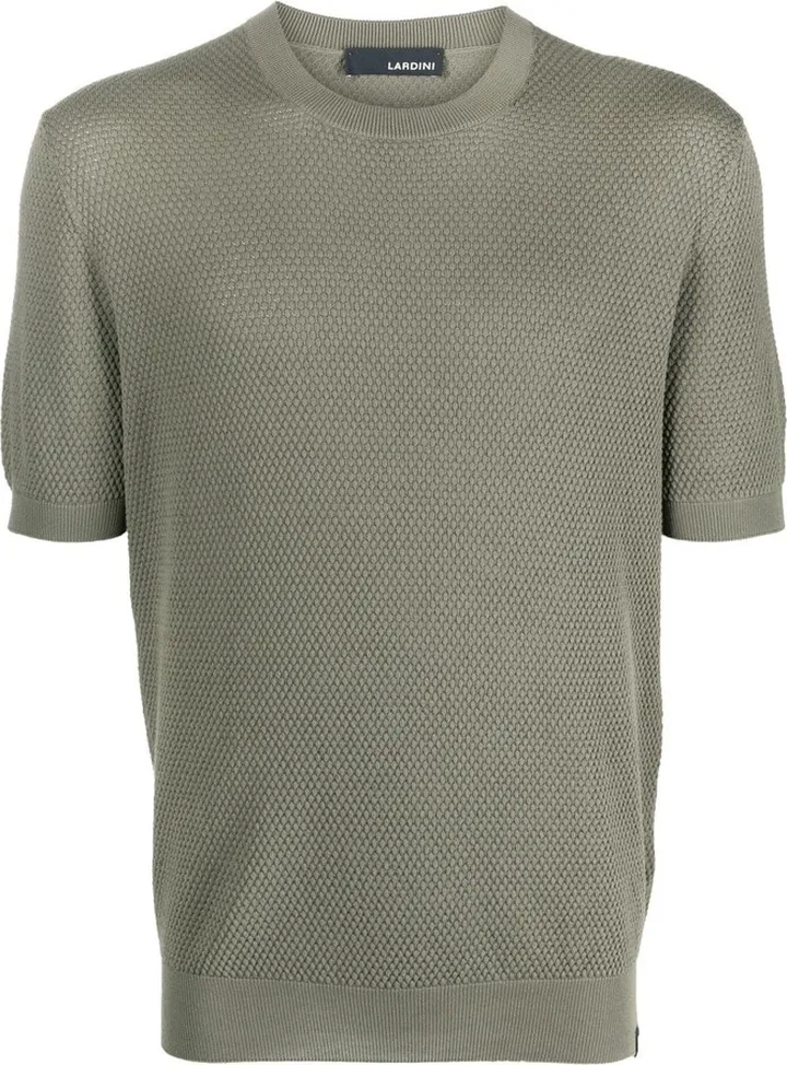 knitted cotton T-shirt