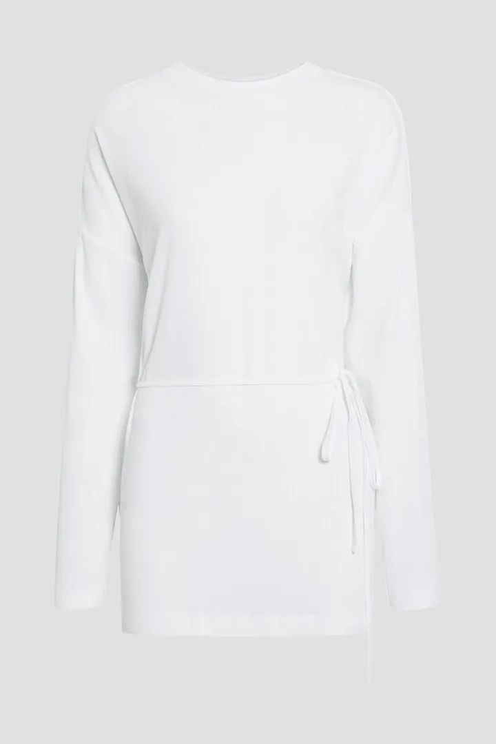 Cotton-jersey tunic
