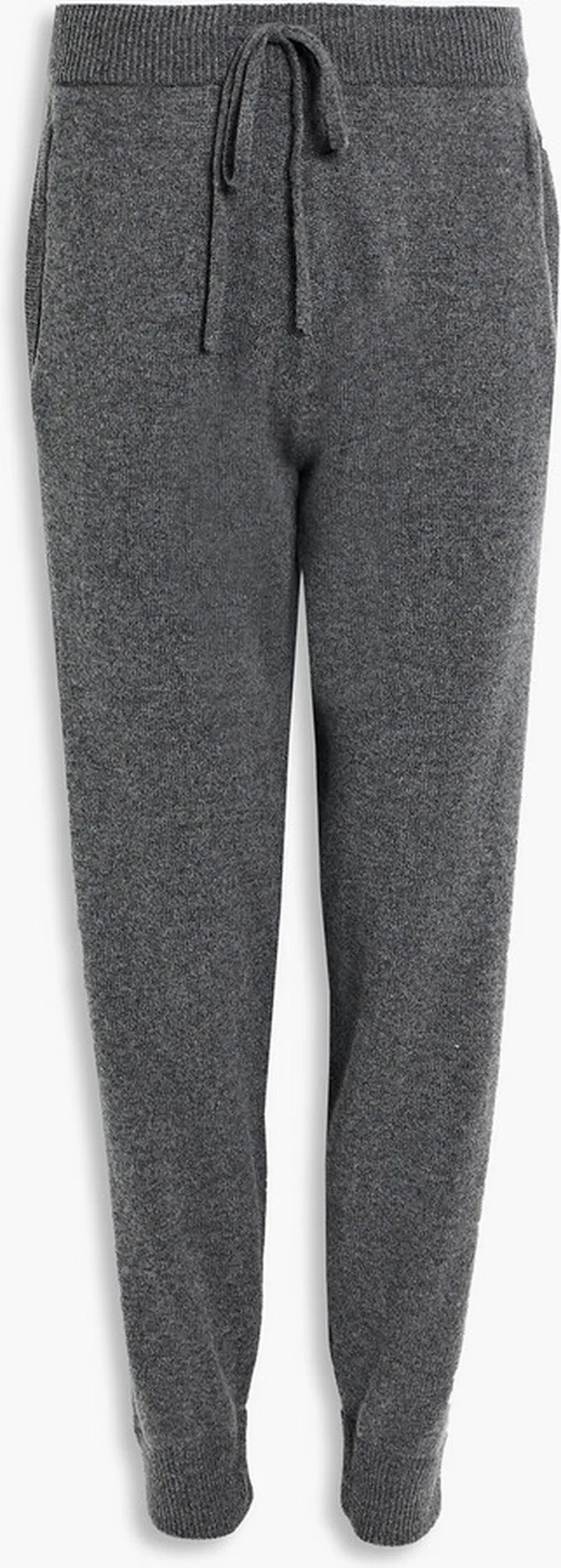 Mélange cashmere sweatpants