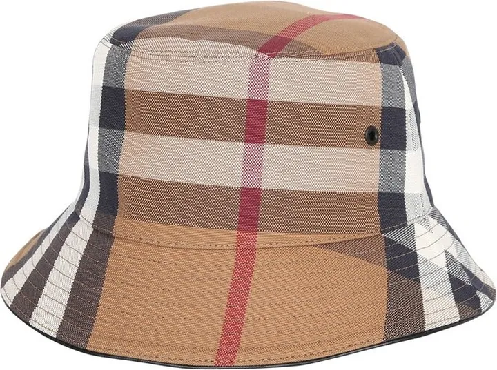 Burberry Checked Bucket Hat