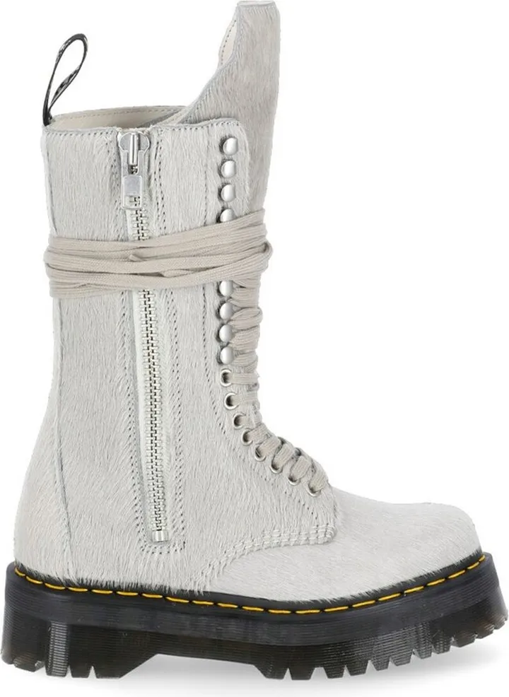 Rick Owens X Dr. Martens Lace-Up Boots