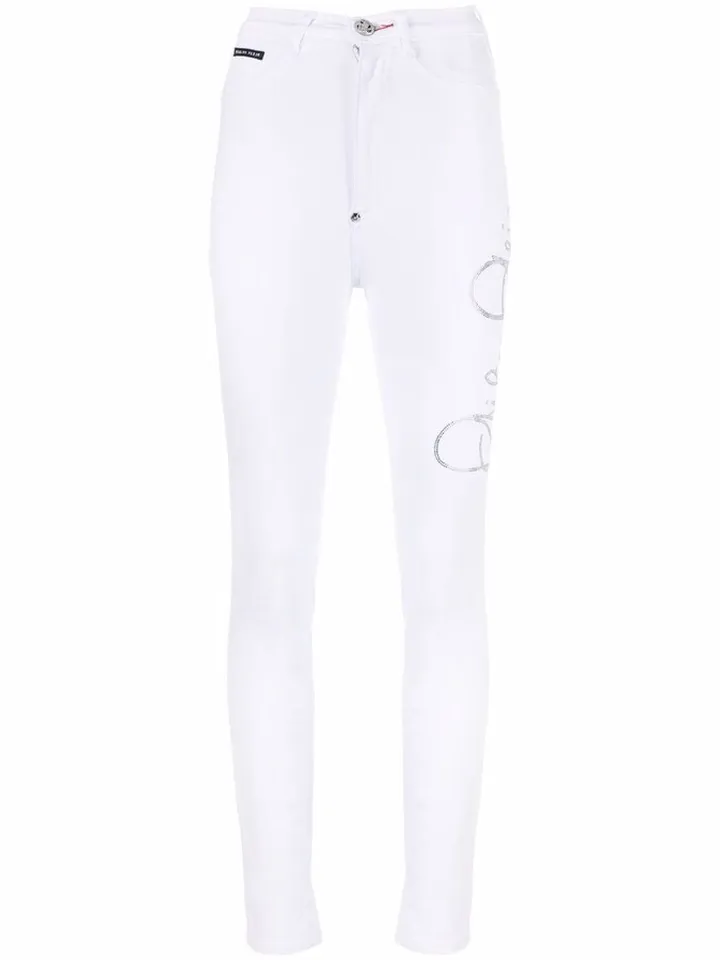 Logo-Print Leg Jeggings