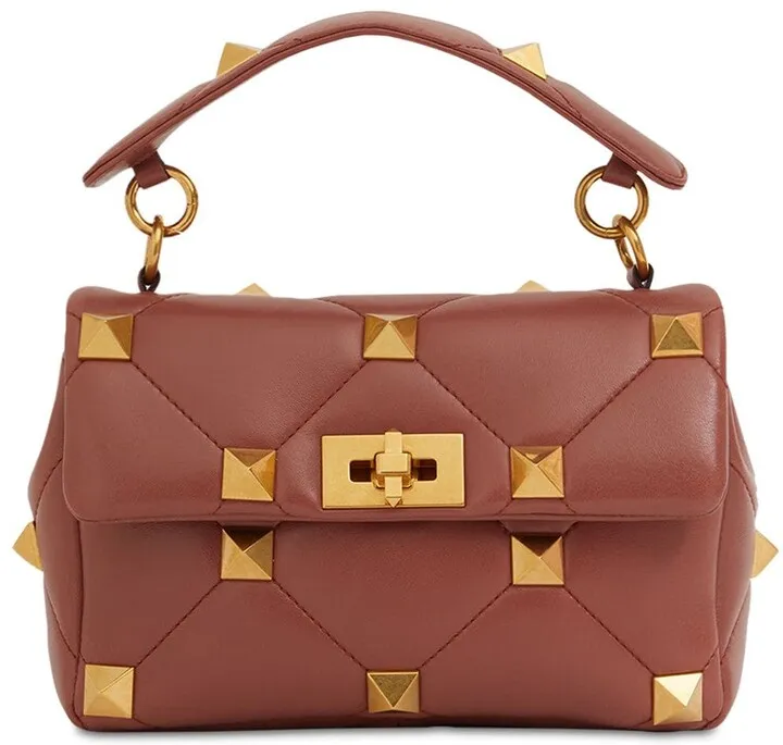 Medium Roman Stud leather shoulder bag