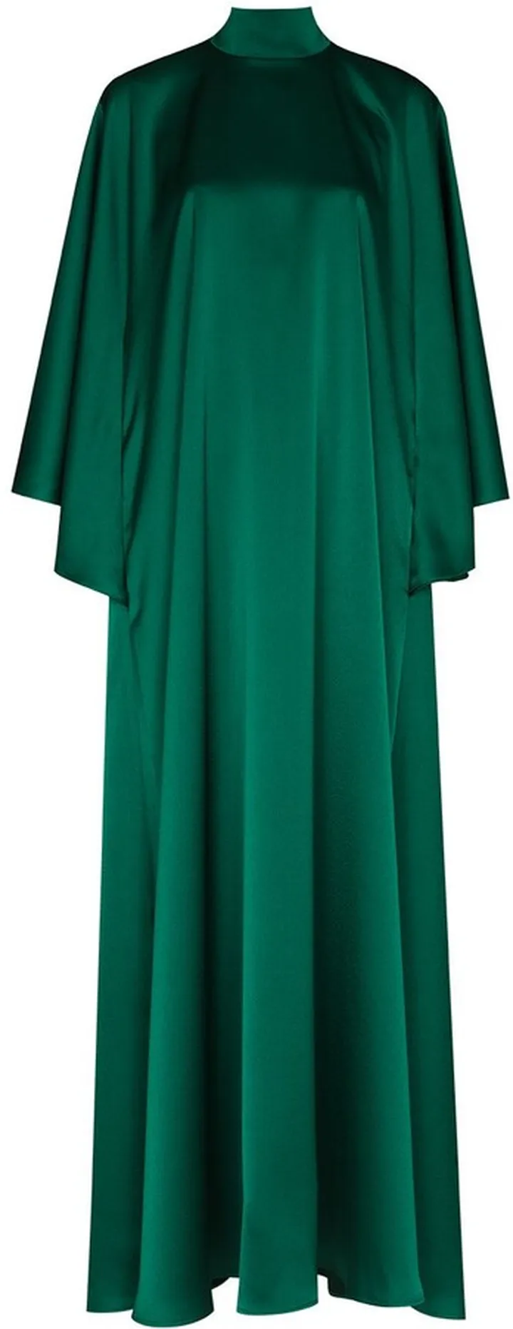 Draped-Detail Maxi Dress