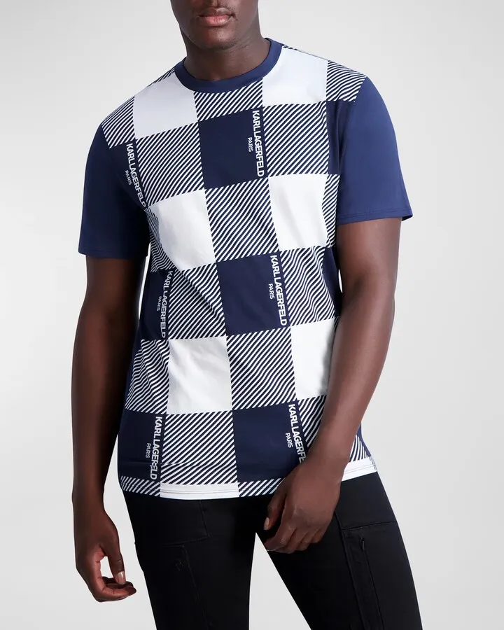 Men's Buffalo Plaid T-Shirt