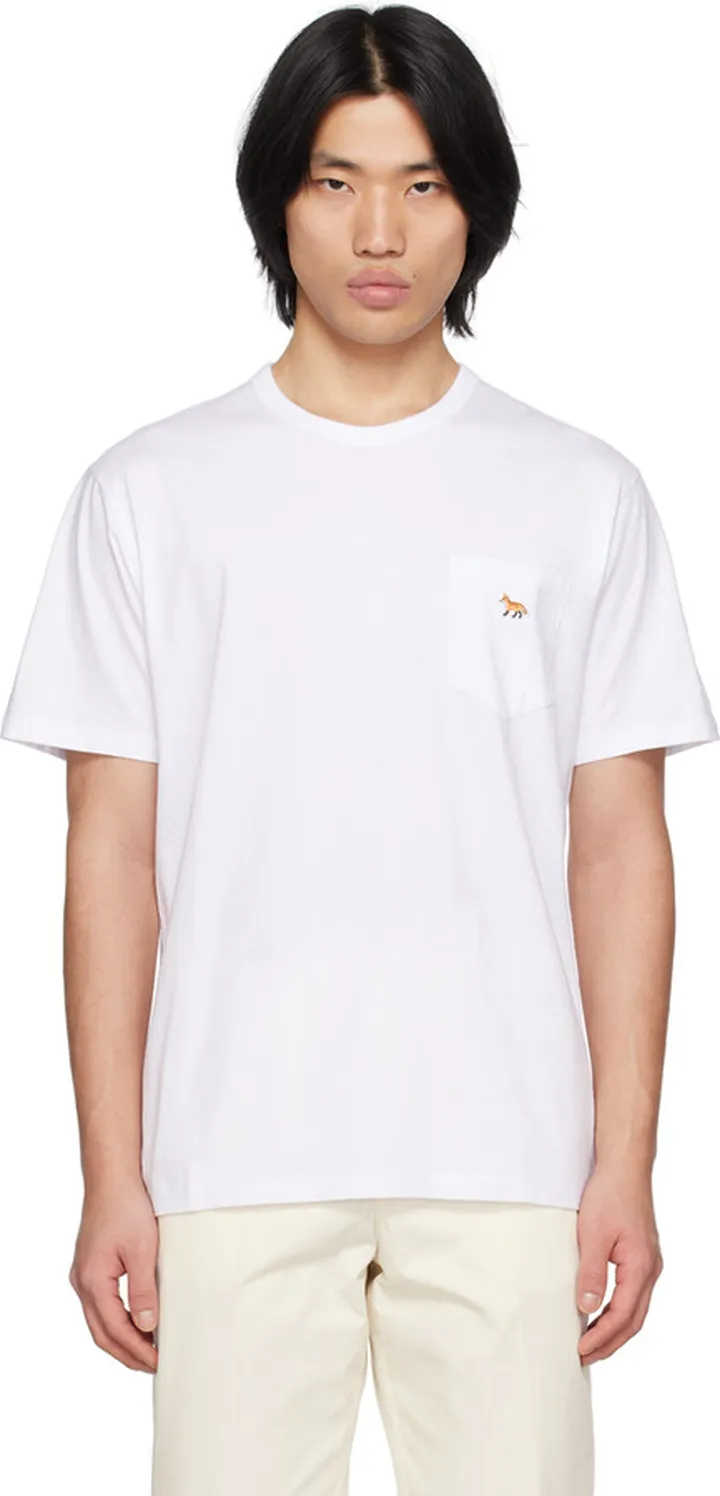 Maison Kitsuné White Baby Fox T-Shirt