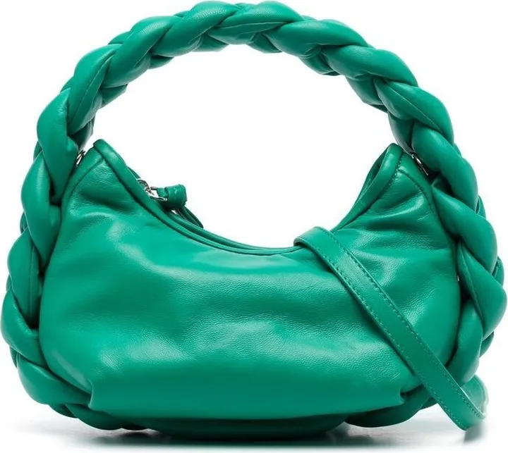 Braided Handle Tote Bag