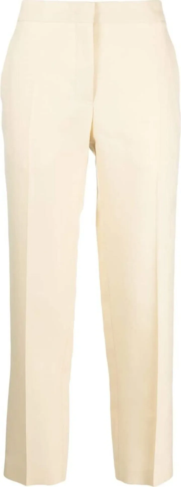 Cropped Tailored Trousers