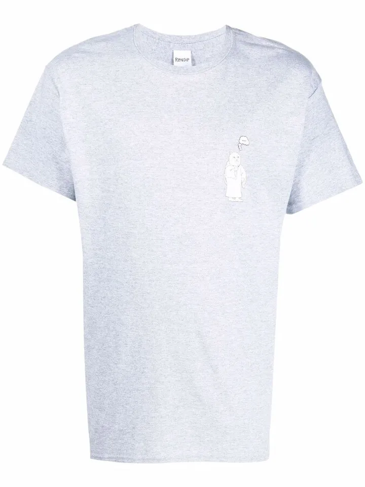 cartoon-print cotton T-Shirt