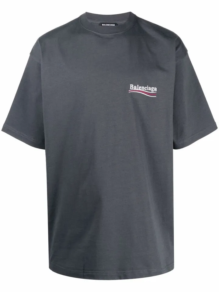 Political Campaign logo-print T-shirt