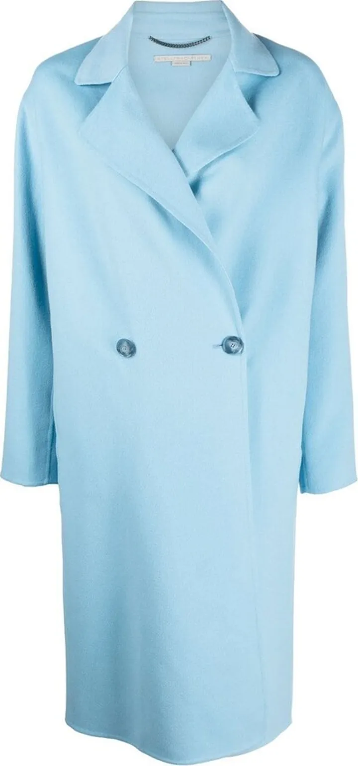 Double-Breasted Wool Coat