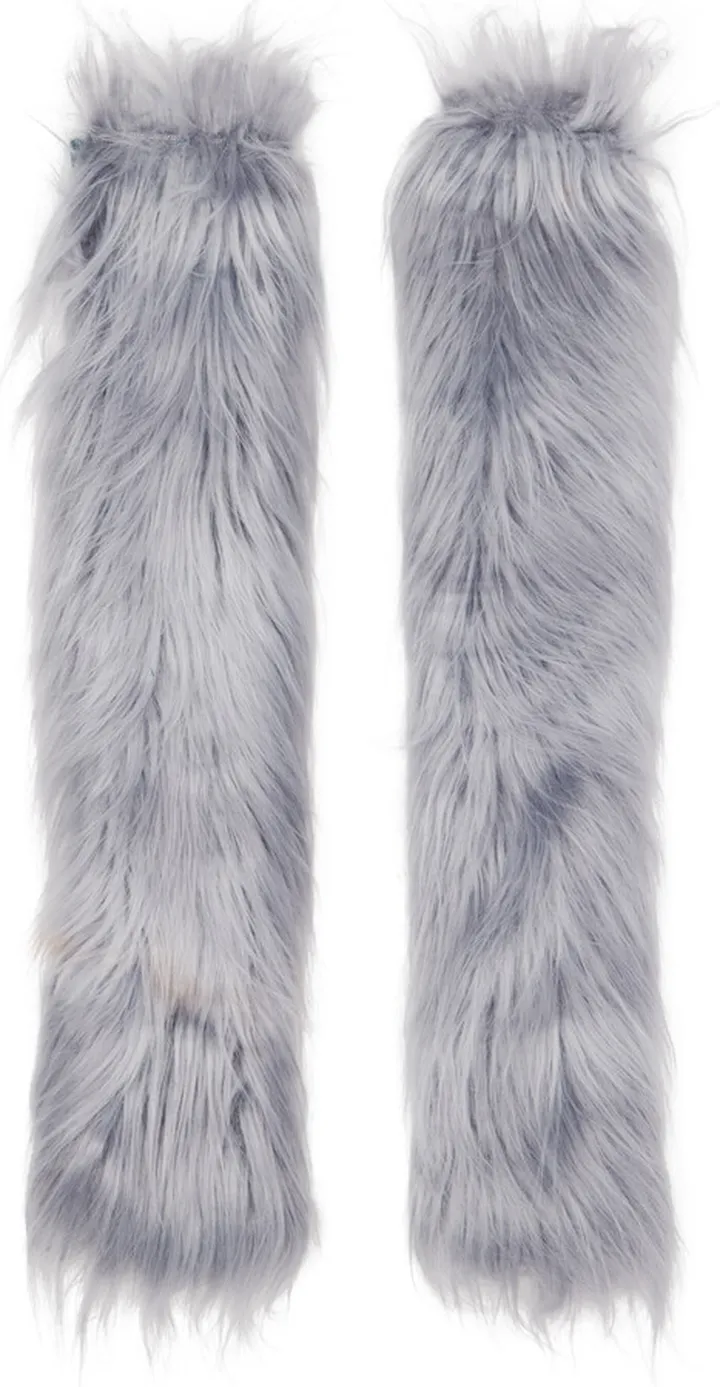 Paula Canovas Del Vas Gray & Blue Yeti Arm Warmers