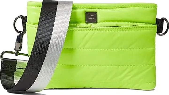THINK ROYLN Bum Bag Crossbody (Neon Yellow Patent) Cross Body Handbags