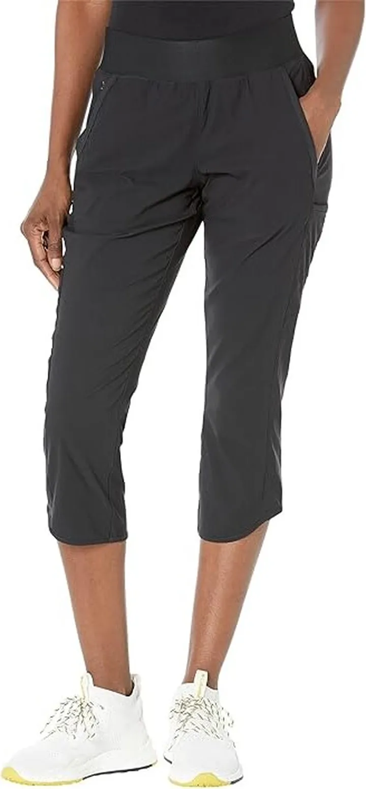 Columbia Leslie Falls Capris (Black) Women's Clothing