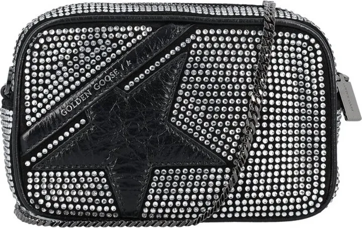 Golden Goose Deluxe Brand Star Patch Zipped Shoulder Bag