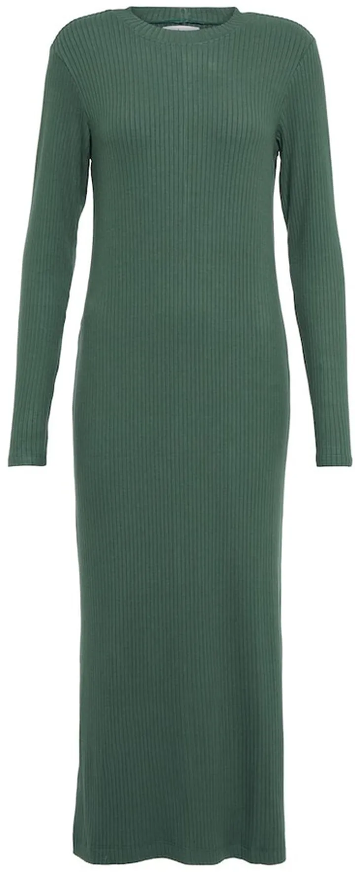 Ember ribbed-knit midi dress