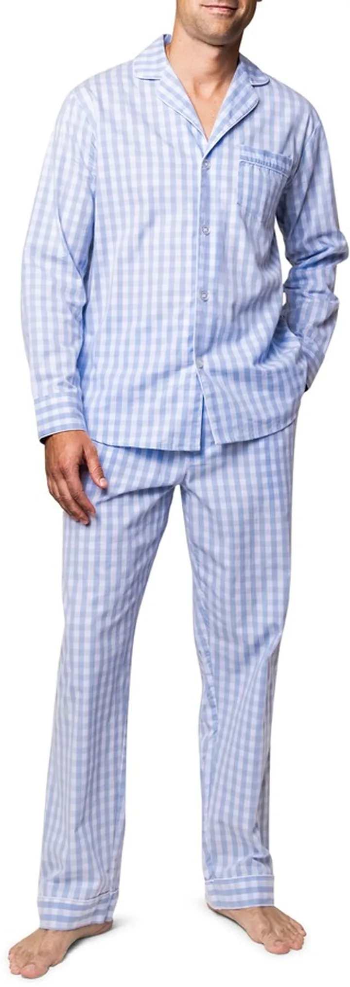 Gingham Cotton Pajamas