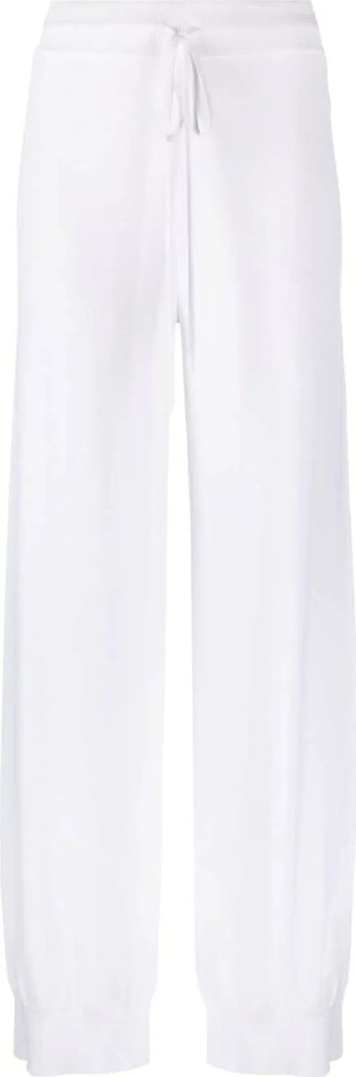Straight-Leg Knitted Trousers