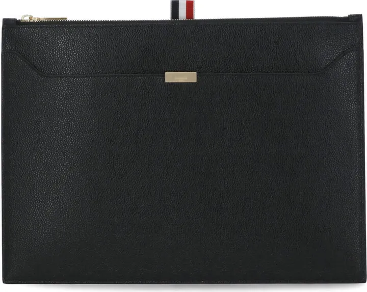 Leather Document Holder from Thom Browne: