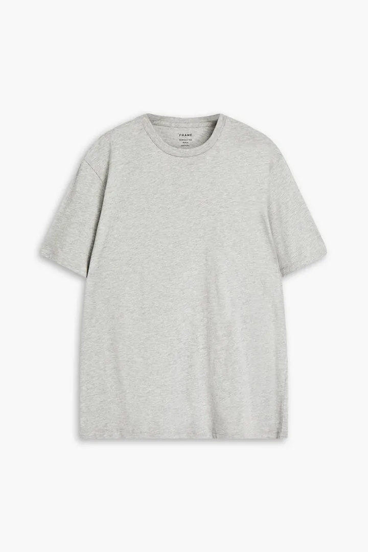 Mélange Pima cotton-jersey T-shirt