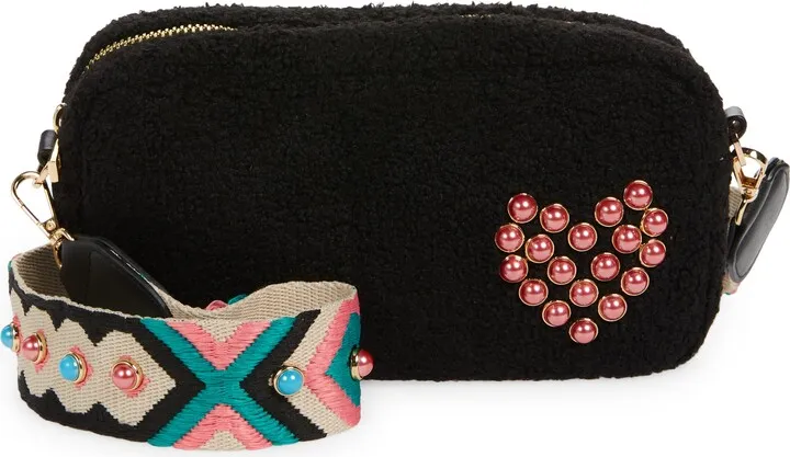 Simone Fuzzy Crossbody Bag