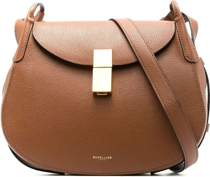 Lausanne grained leather crossbody