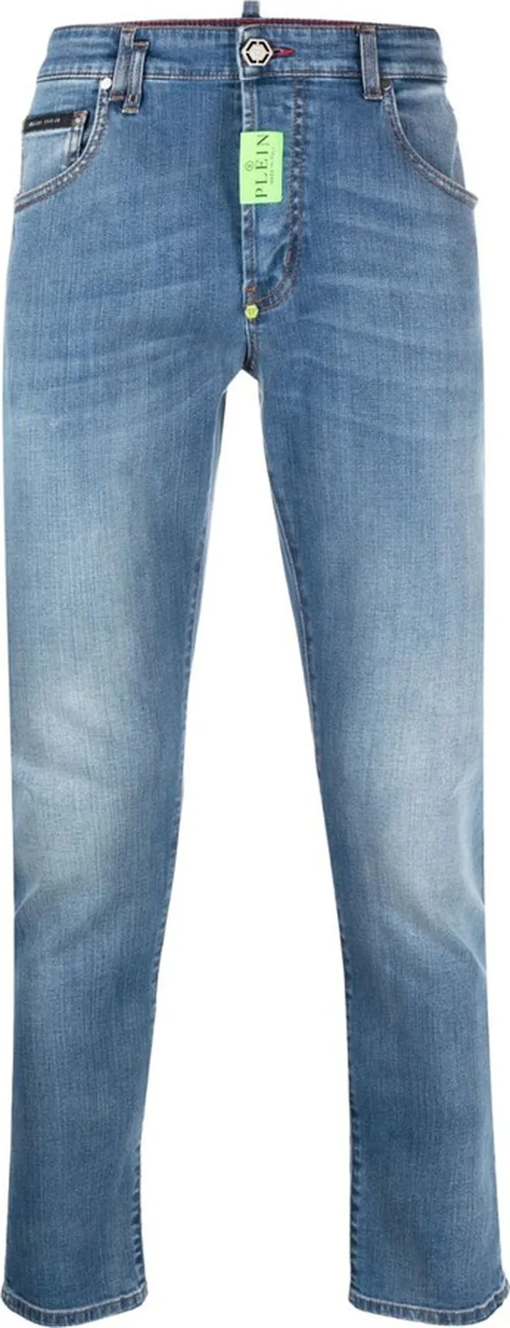 Hexagon skinny jeans