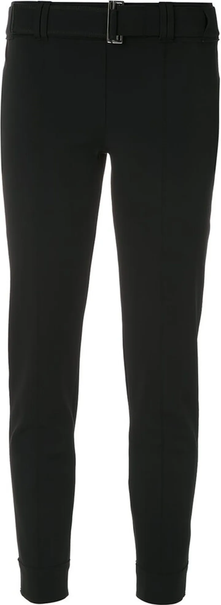 Belted Cropped Trousers