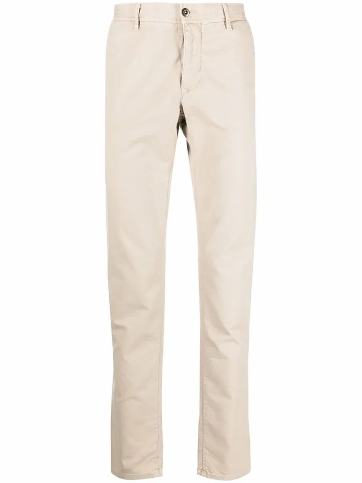 Slim-Cut Chino Trousers