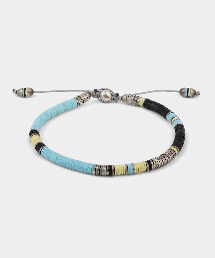 M. Cohen The Boho Bracelet in Light Blue Mix