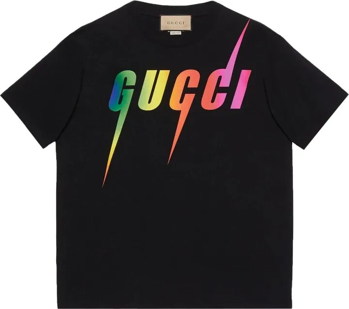 logo-print detail T-shirt