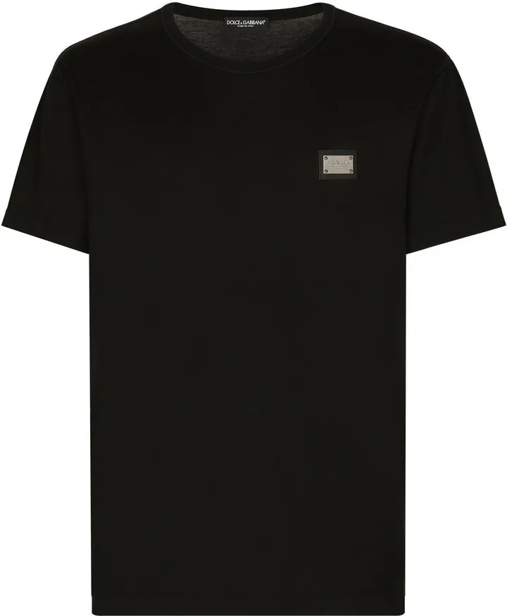 Black Logo Plaque T-Shirt