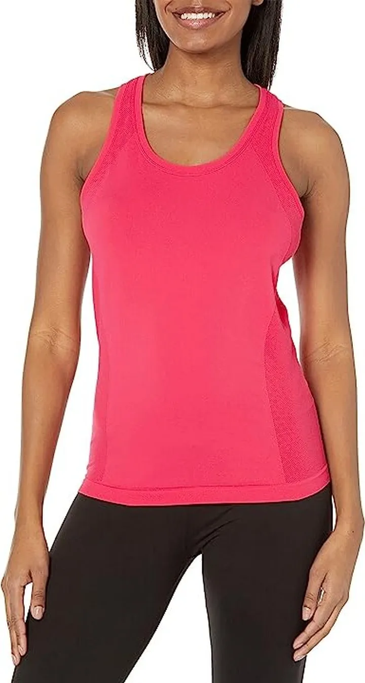 Sweaty Betty Athlete Seamless Workout Tank Top (Glow Pink) Women's Clothing