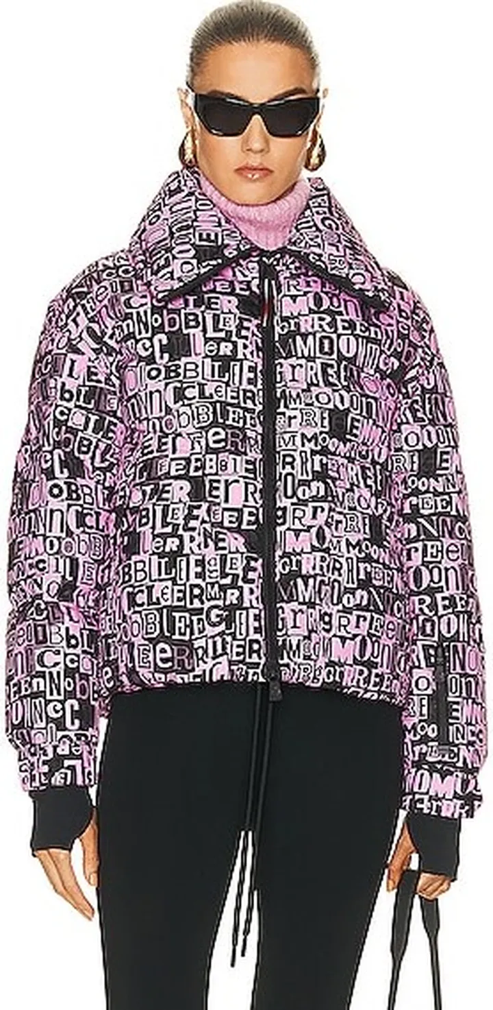 Moncler Grenoble Cluses Bomber in Black