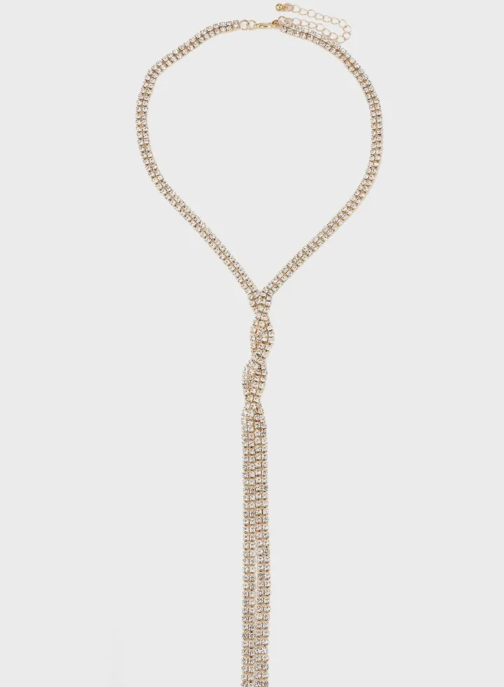 Statement Lariat Necklace