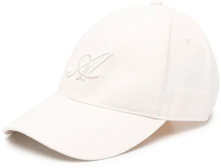 Signature logo-embroidered cap